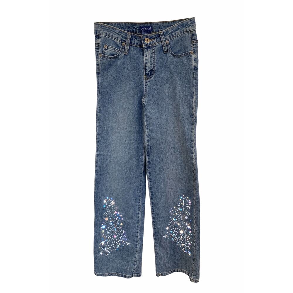 Y2K Girl Tribe Embellished Jeans